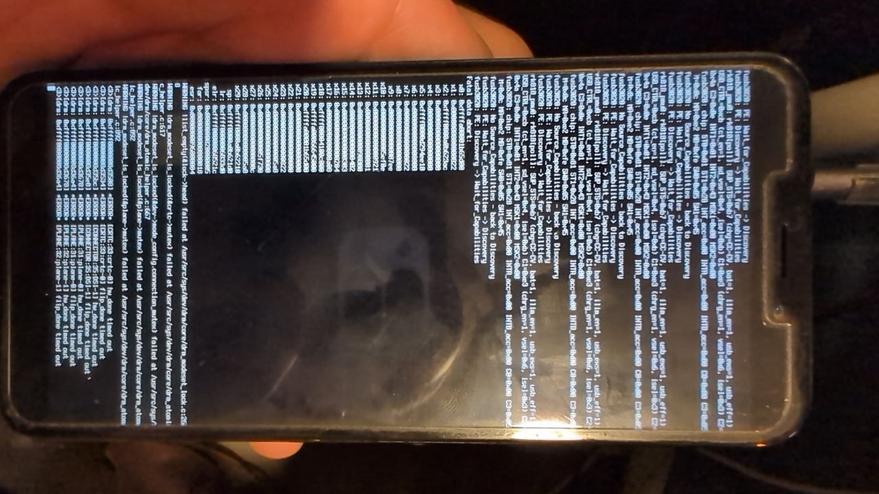 DRM modeset-lock wedge — framebuffer post-mortem